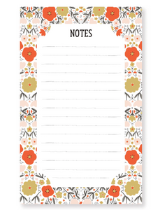 Flower Notepad