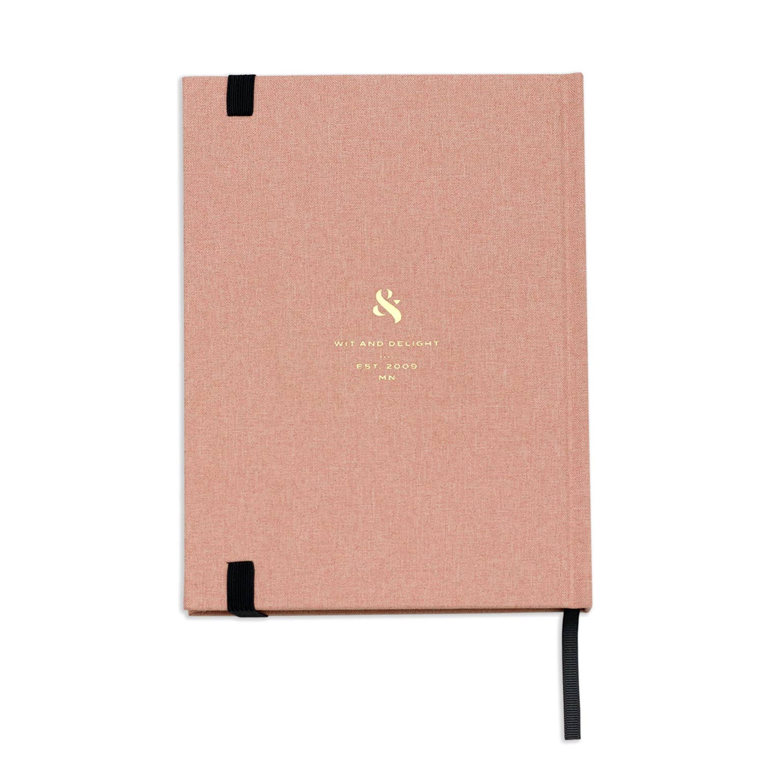 Pink Linen Note to Self Journal: Linen