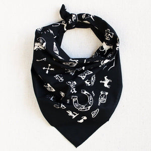Black Big Fun Bandana