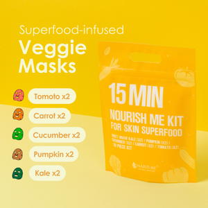 Naisture 15Min Nourish Me Kit for Skin Care &Beauty (10pack)