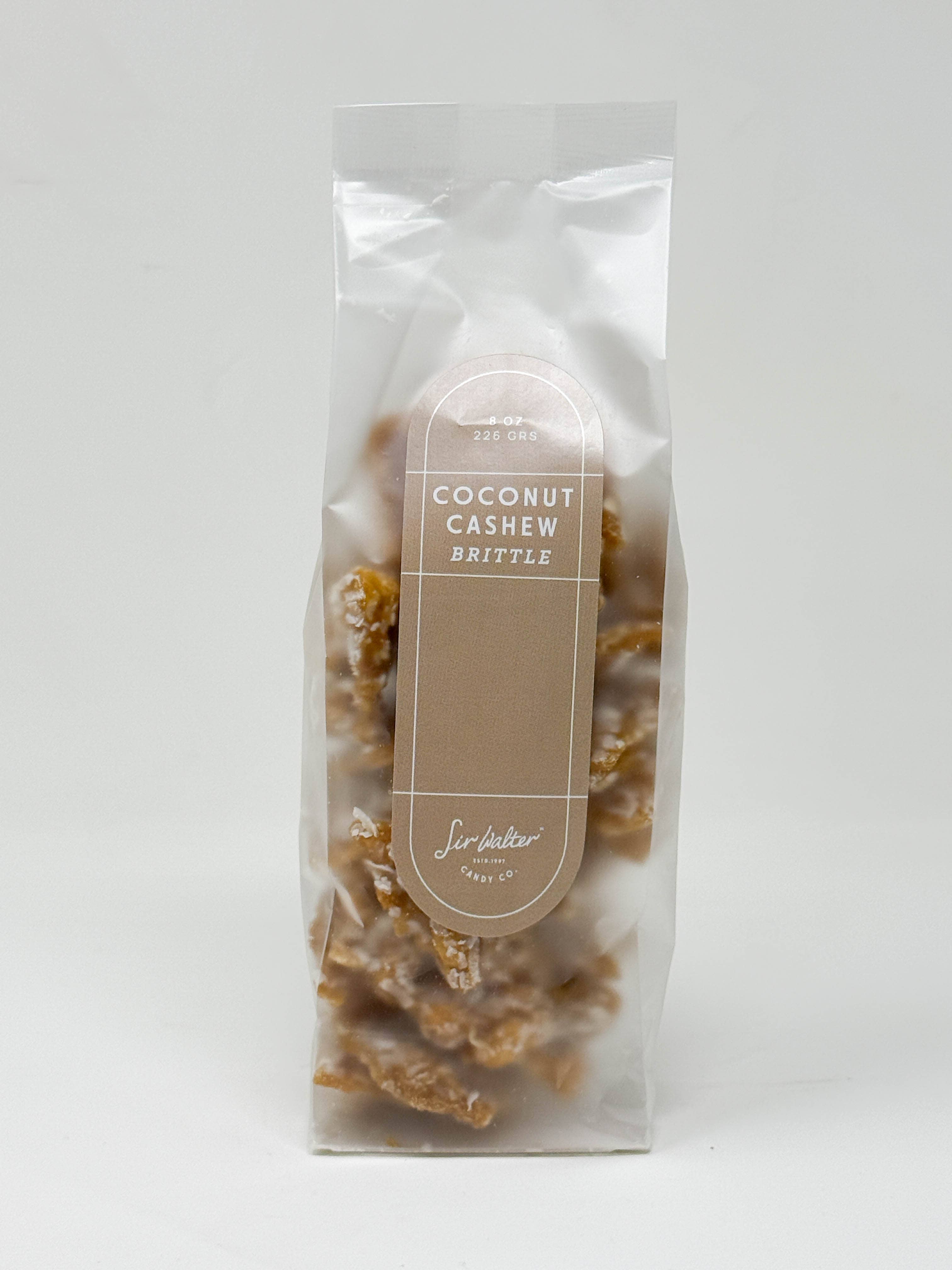 Crisp Coconut Cashew Brittle