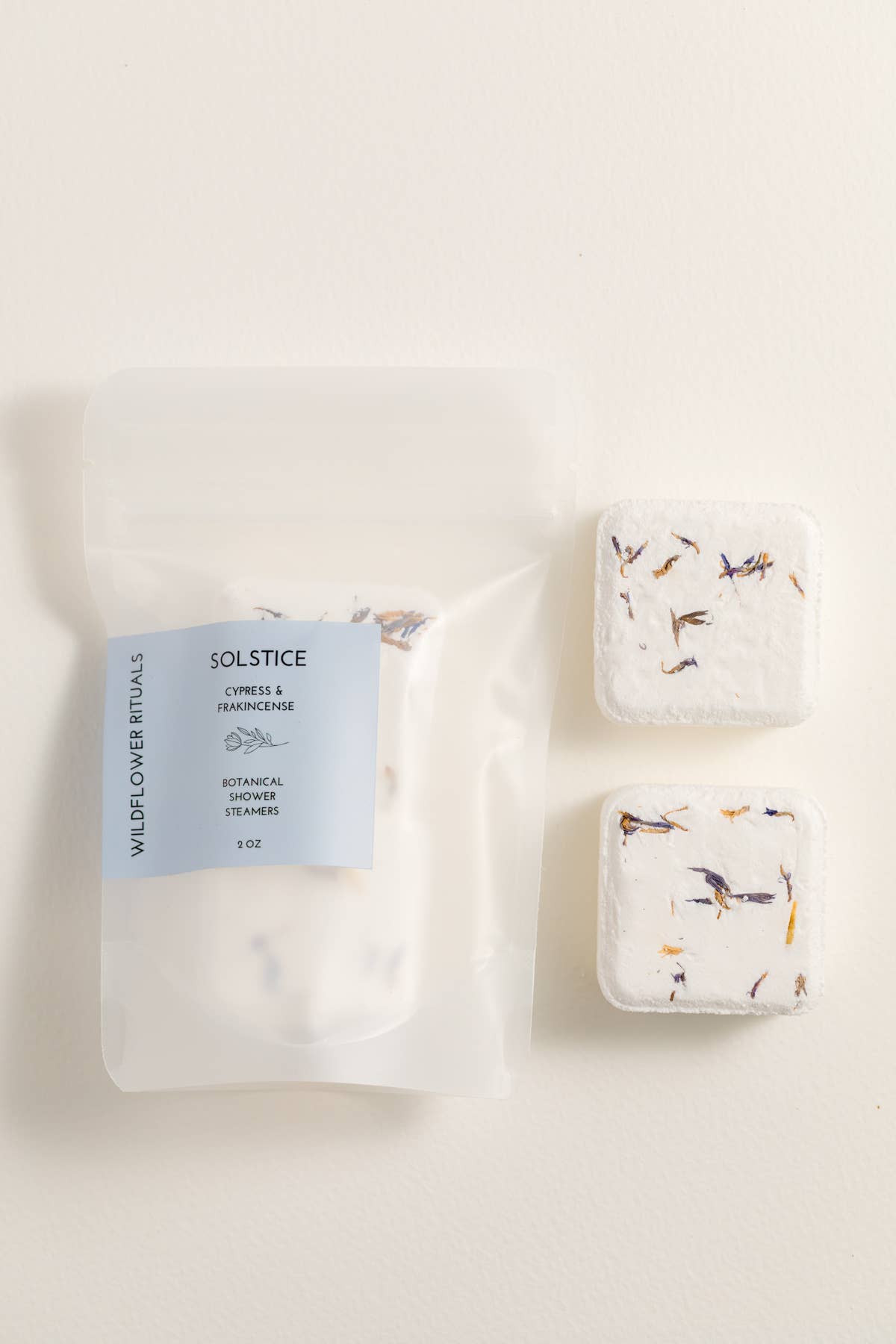 Solstice Botanical Shower Steamers - Cypress Frankincense