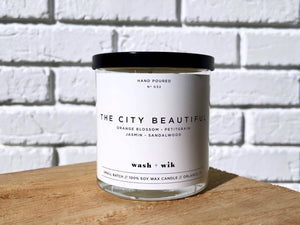 The City Beautiful Soy Wax Candle | Orange Blossom  - 1 Wick