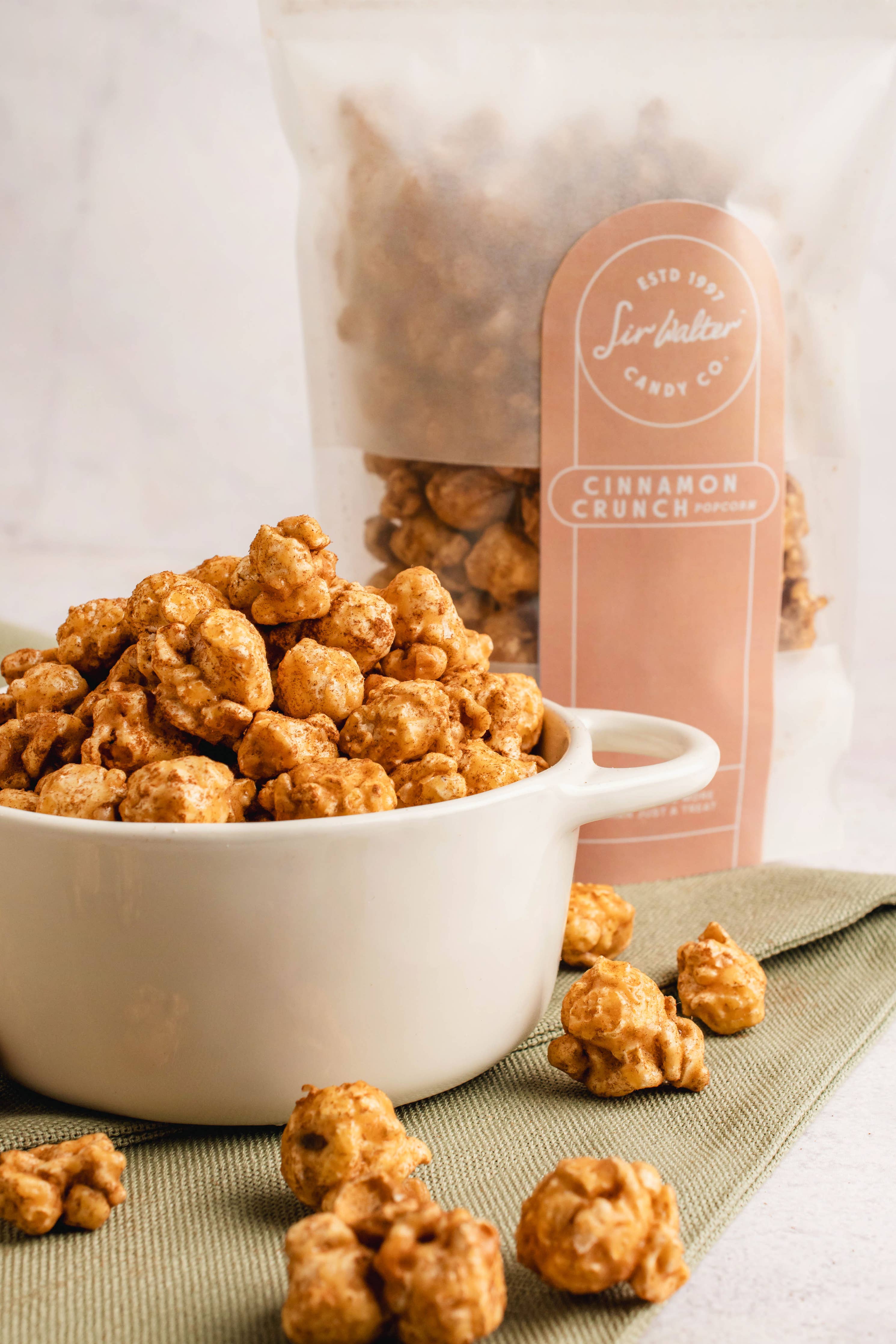 Cinnamon Crunch Popcorn - Sweetly Spiced