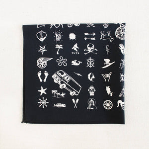 Black Big Fun Bandana