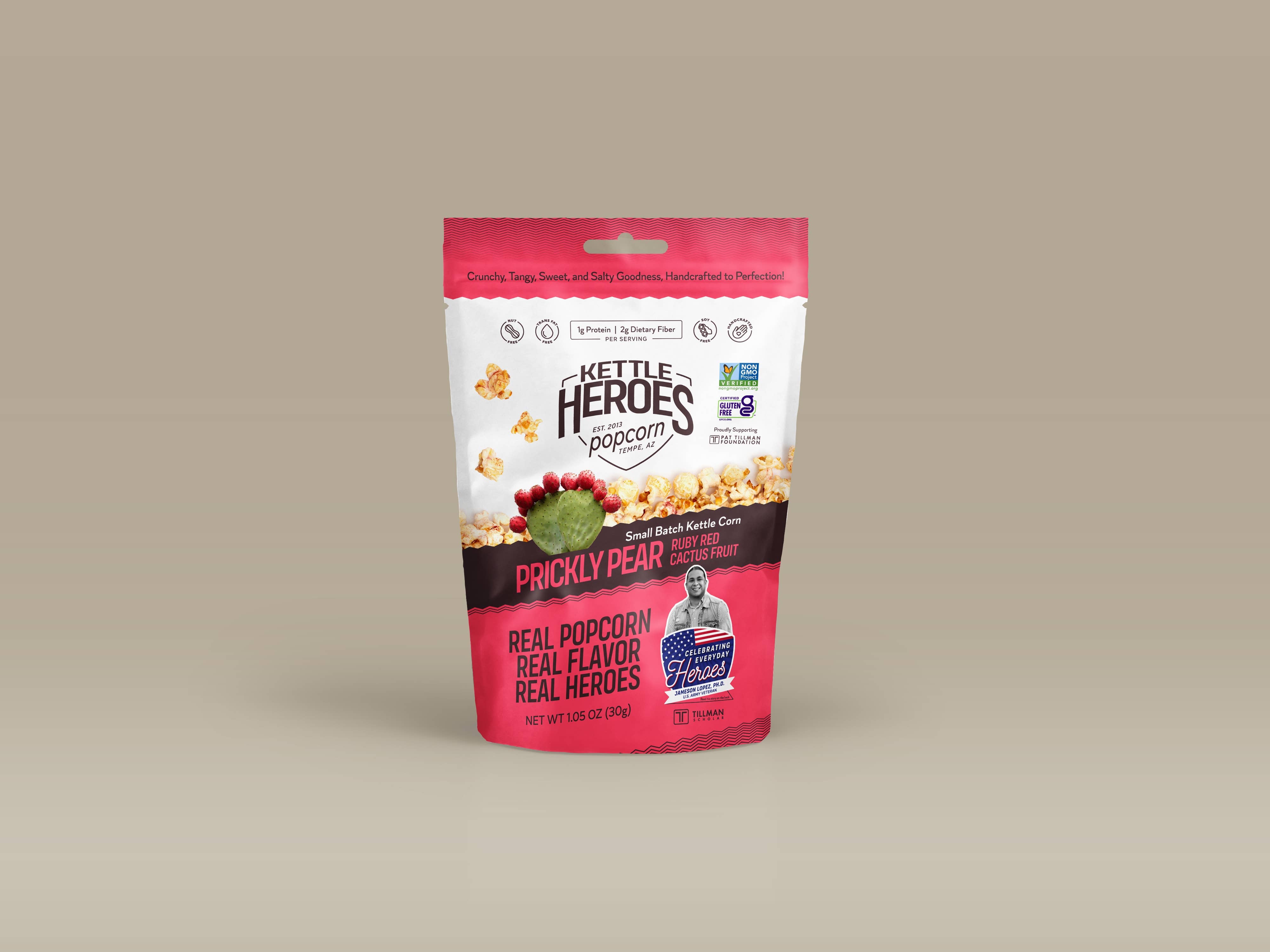 Prickly Pear Kettle Corn - Snack Pack