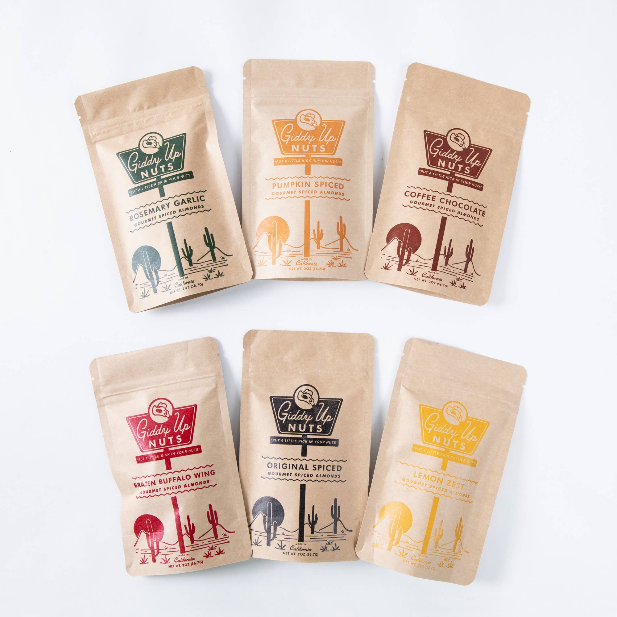 Lemon Zest Almonds - 2 oz