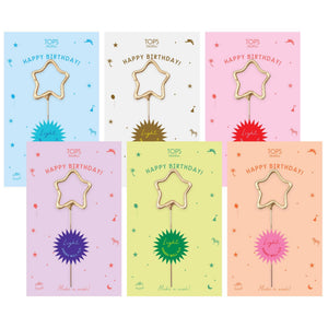 Sparkler Star Wand - Birthday