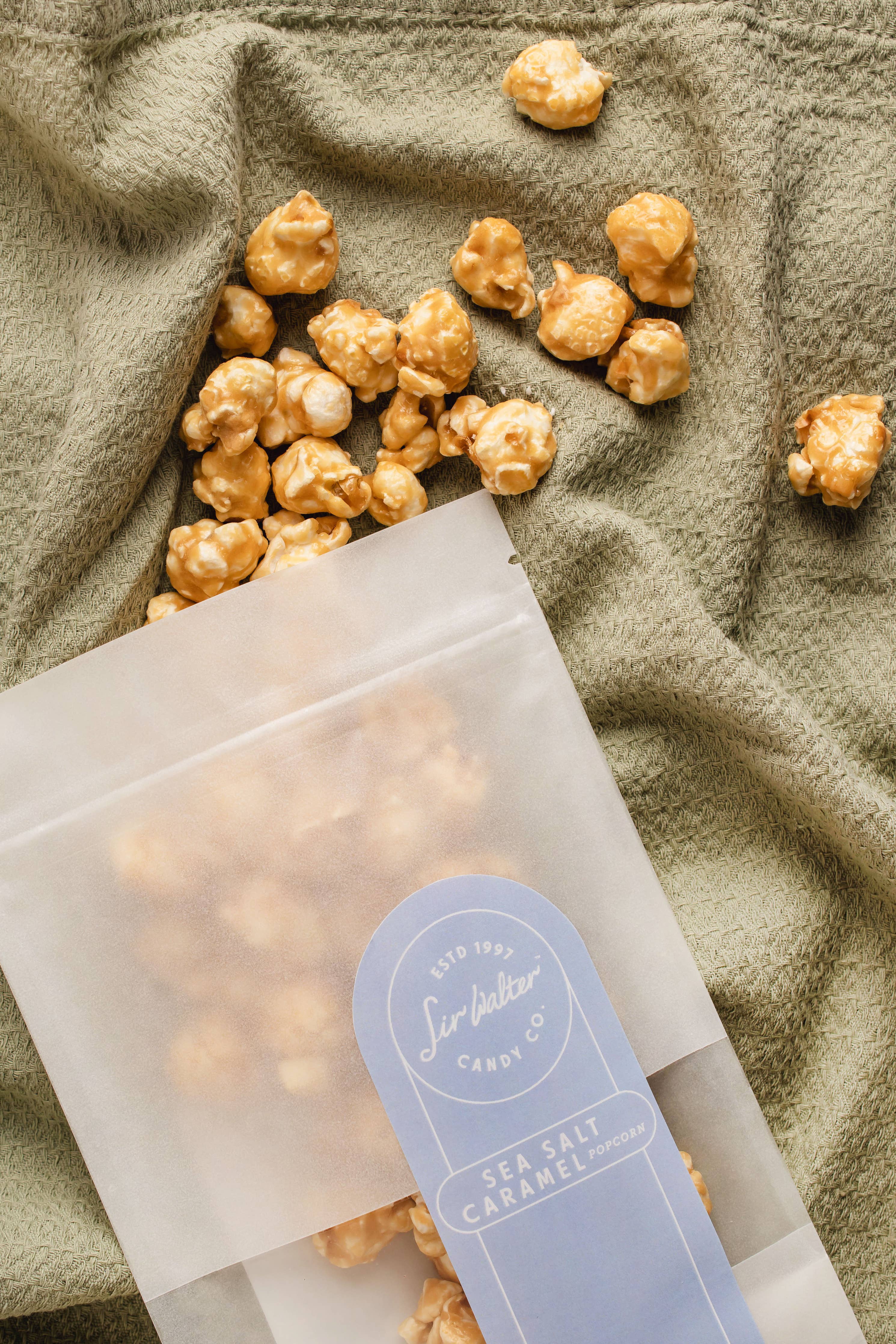 Sea Salt Caramel Popcorn  - Sweet and Salty