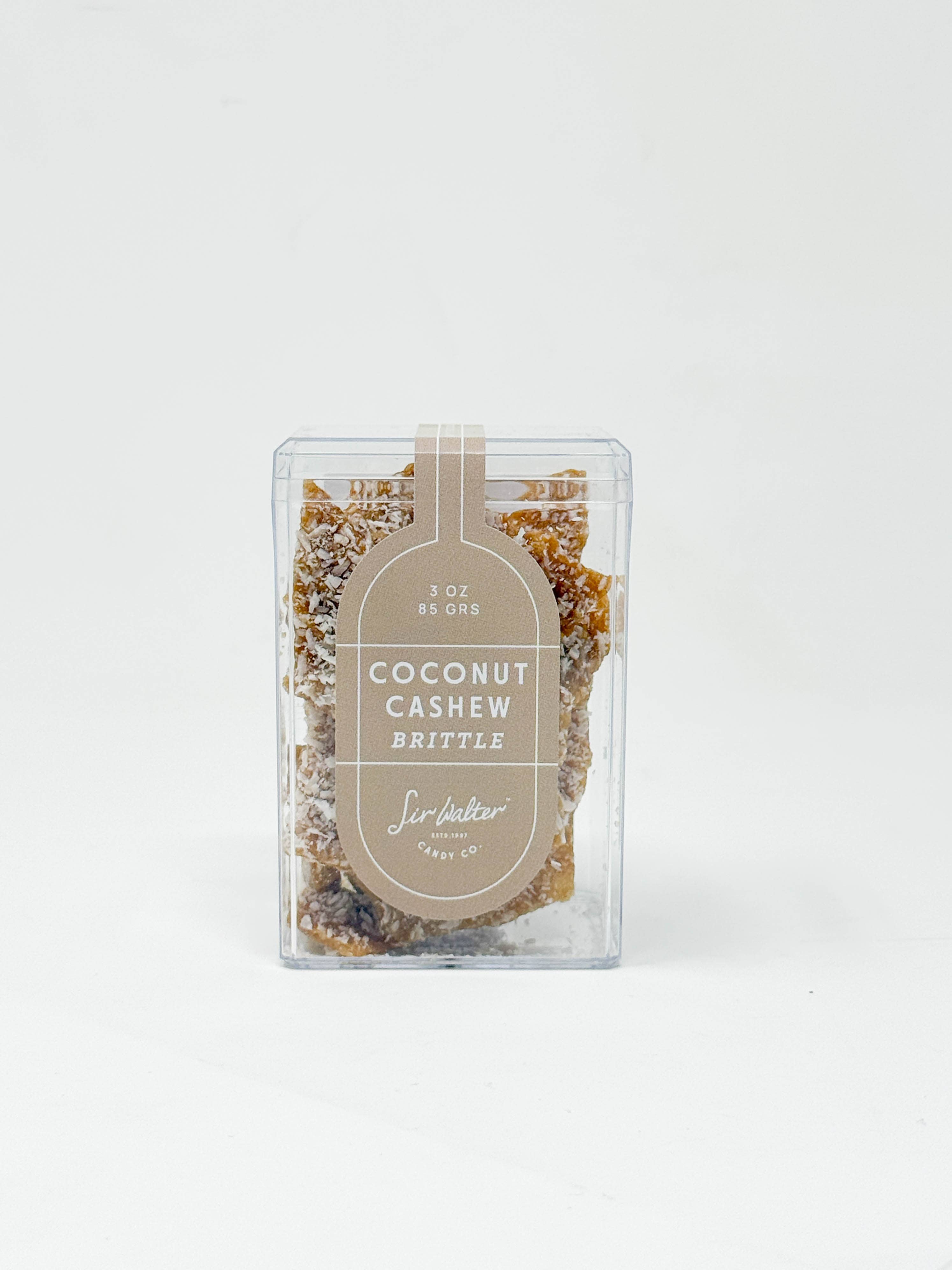 Crisp Coconut Cashew Brittle