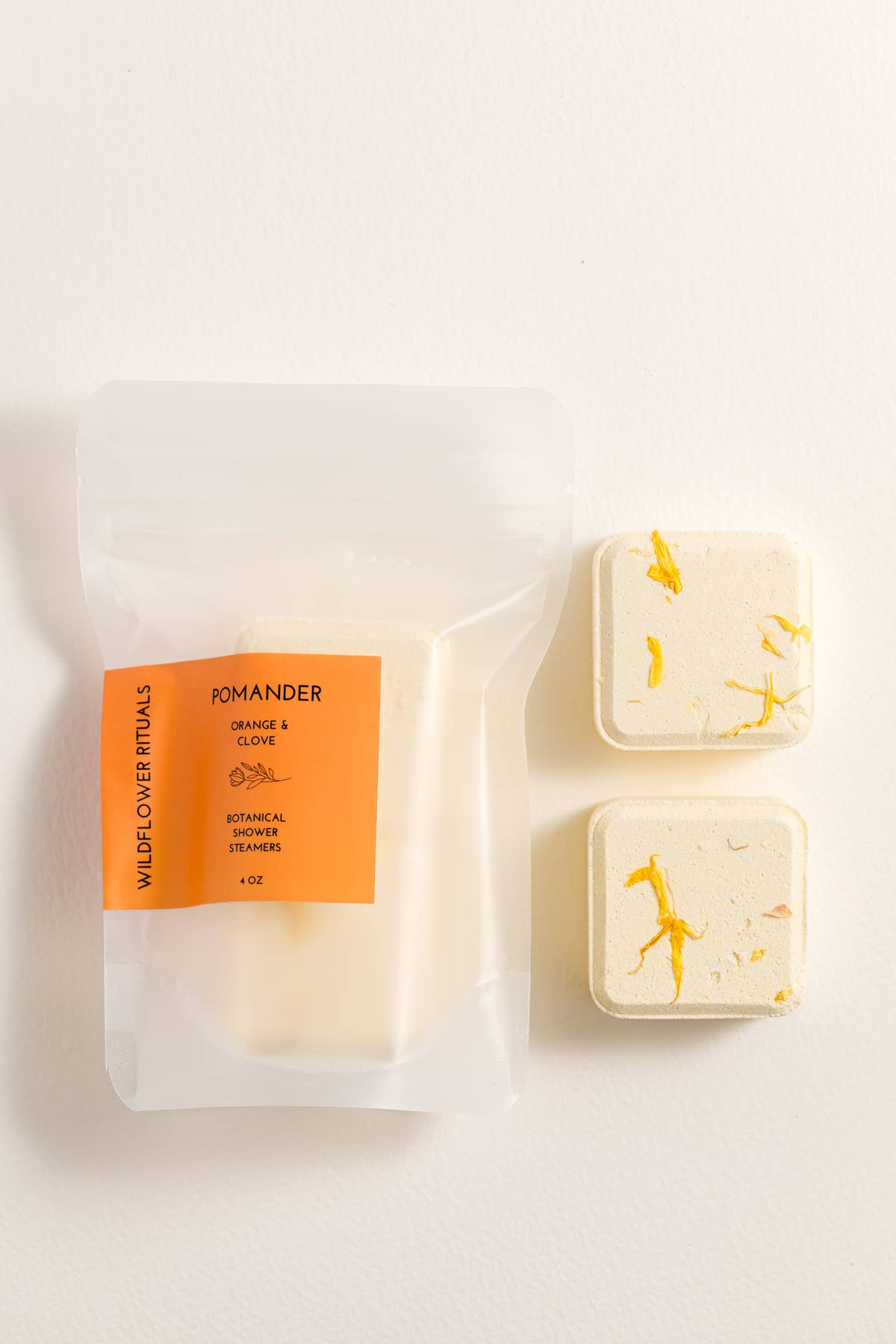Pomander Fall Botanical Shower Steamers - Orange Clove
