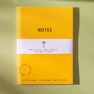 A5 Lined Notebook | Sunflower