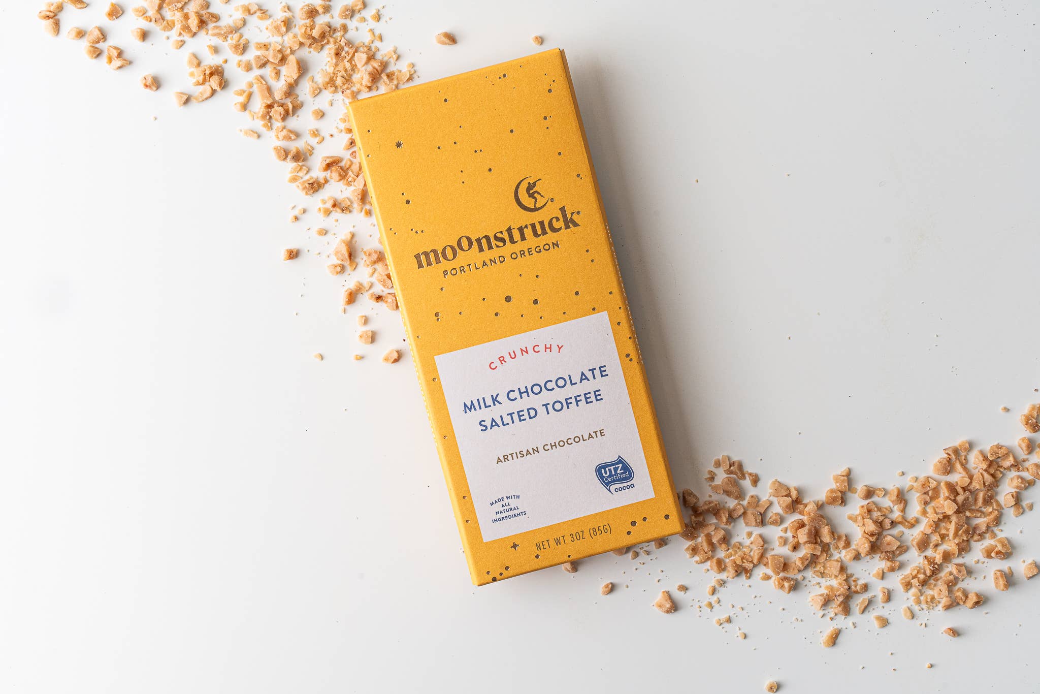Chocolate Bar | Crunchy Milk Salted Toffee