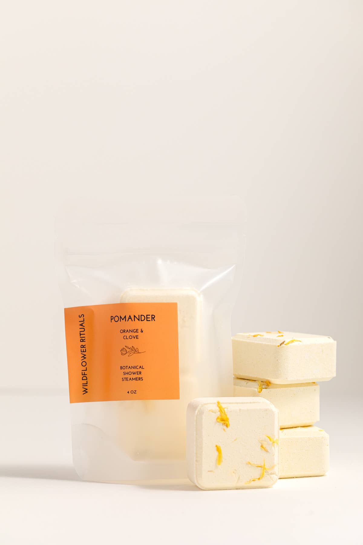 Pomander Fall Botanical Shower Steamers - Orange Clove