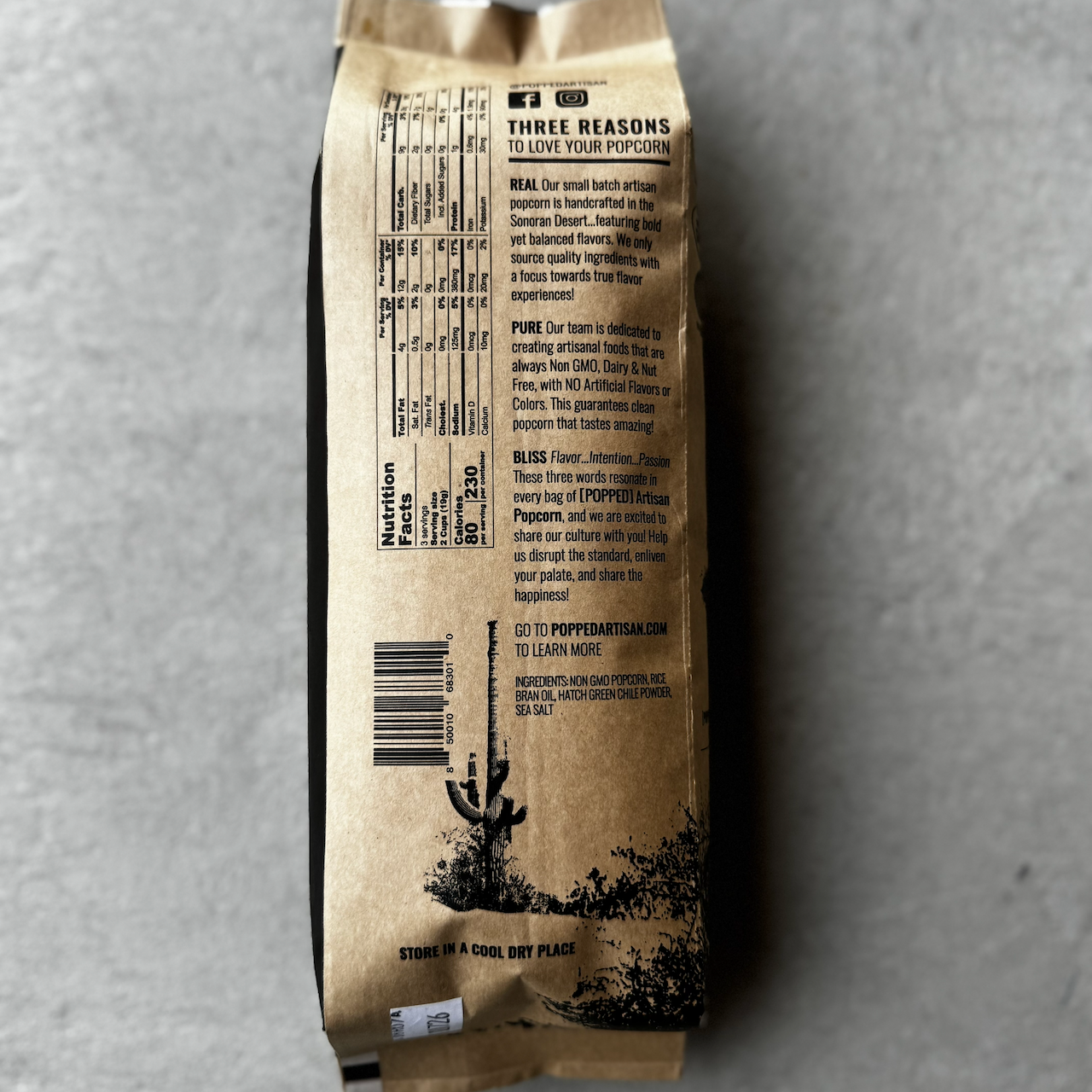 Popcorn | Green Chile