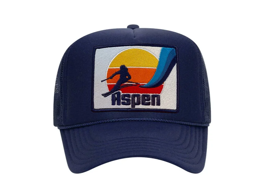Aspen Blue Color Hat