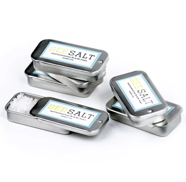 sea salt tin for gifting