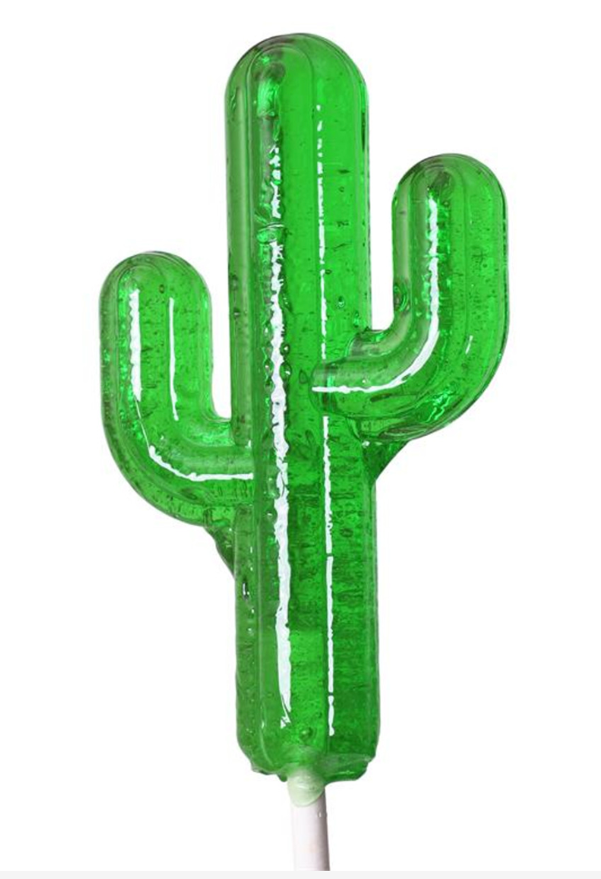 Prickly Pear Candy Lollipop