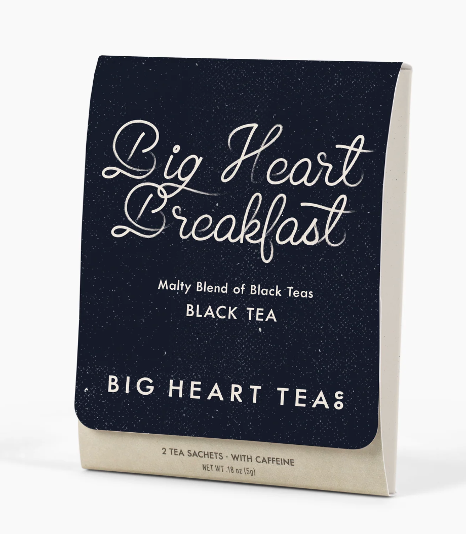Big Heart Breakfast Blend Tea For Two
