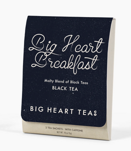 Big Heart Breakfast Blend Tea For Two