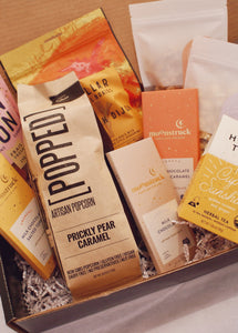 snacks in gift box