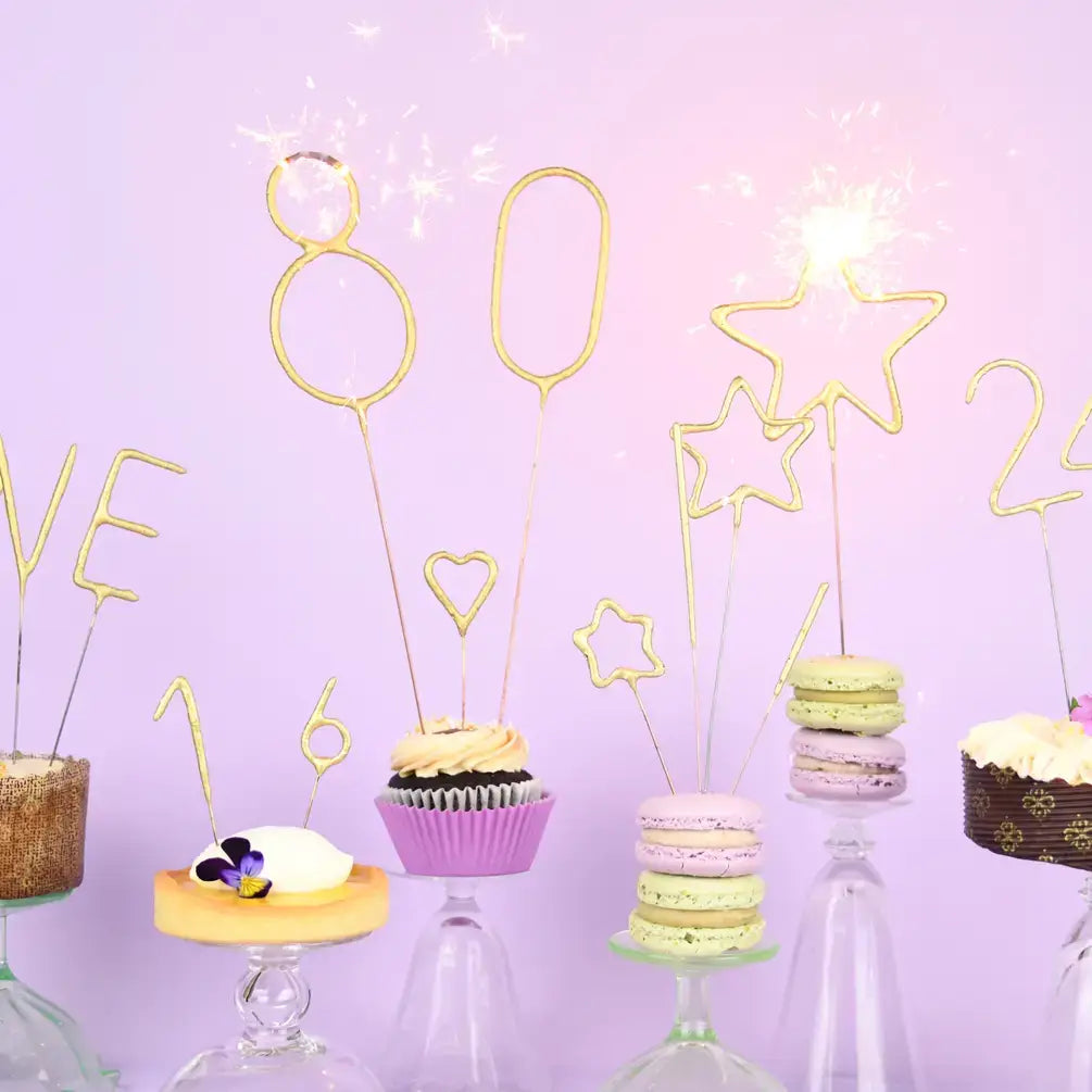 Sparkler Star Wand - Birthday