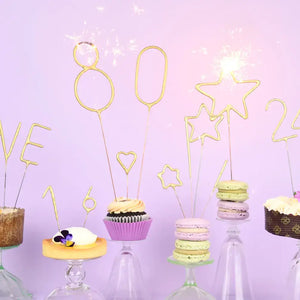Sparkler Star Wand - Birthday