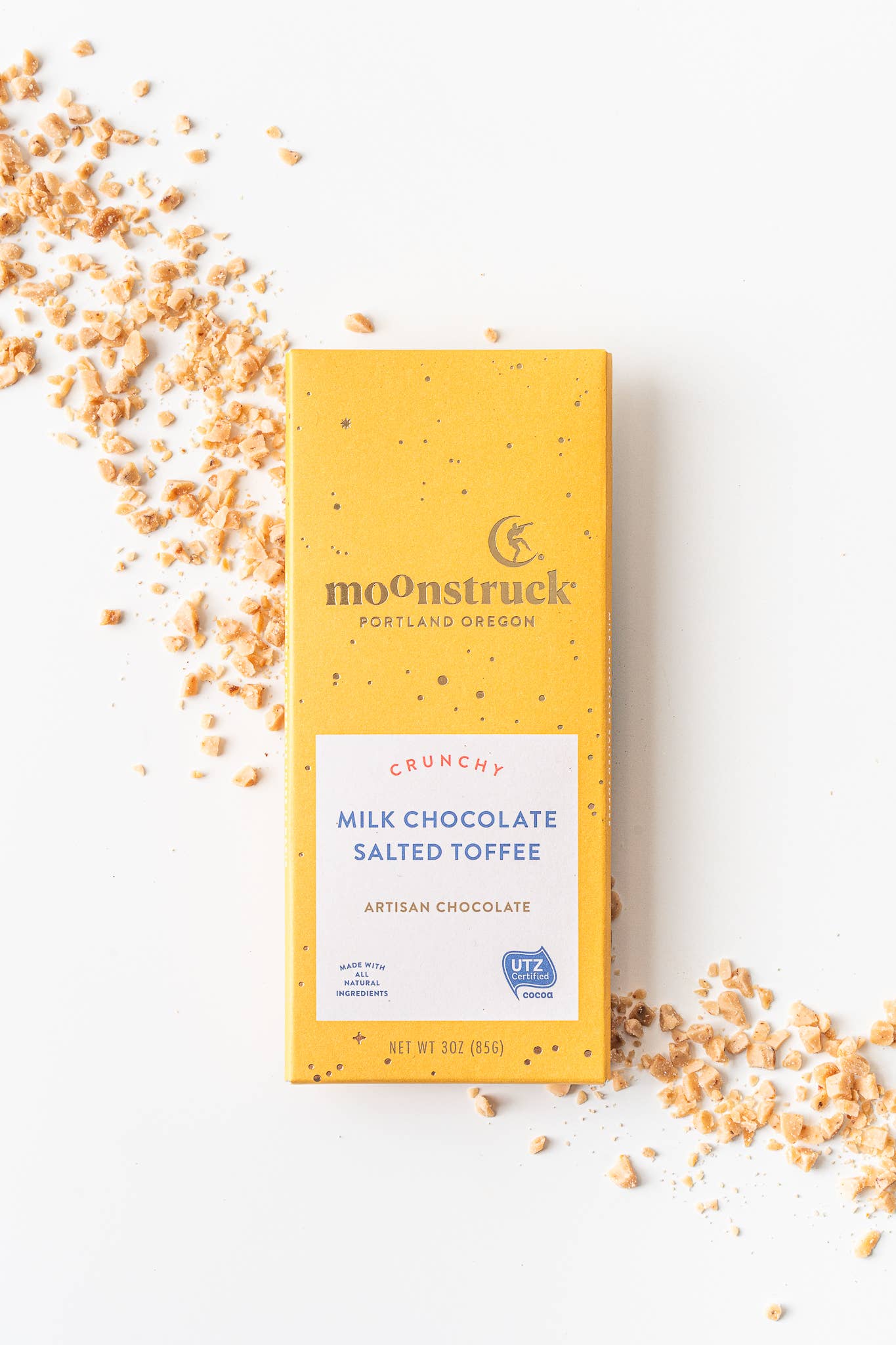 Chocolate Bar | Crunchy Milk Salted Toffee