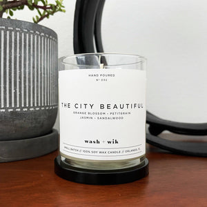 The City Beautiful Soy Wax Candle | Orange Blossom  - 1 Wick