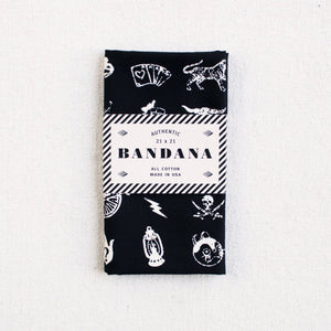 Black Big Fun Bandana