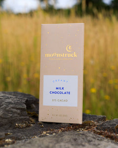 Moonstruck Tsatuanó Creamy Milk Chocolate Bar, 31% Cacao, Gluten-Free