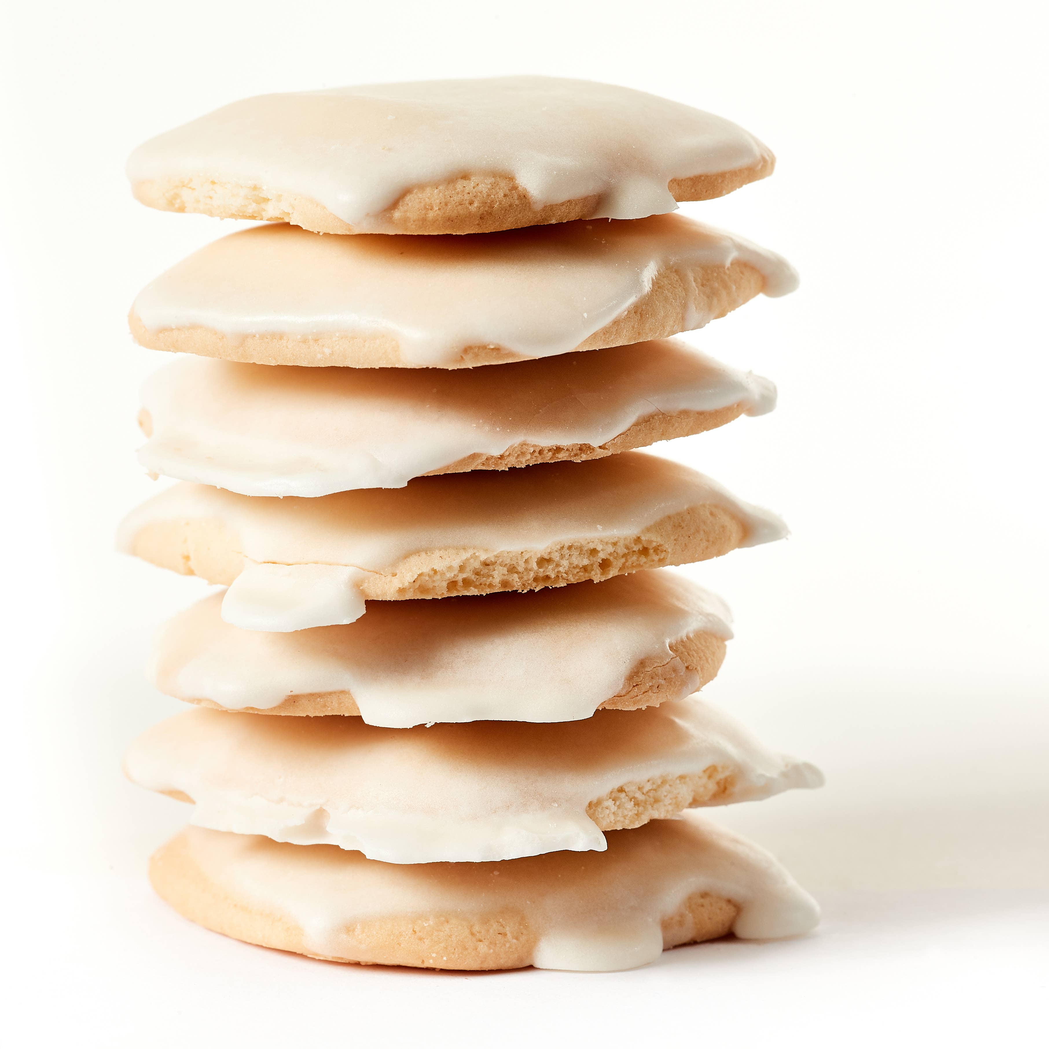 Rosewater & Meringue Glazed Cookies