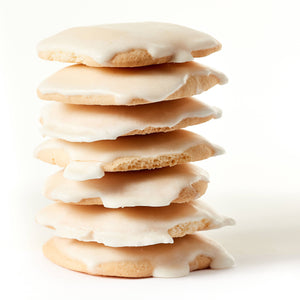 Rosewater & Meringue Glazed Cookies