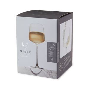 Chardonnay glass set of 4 in packaging