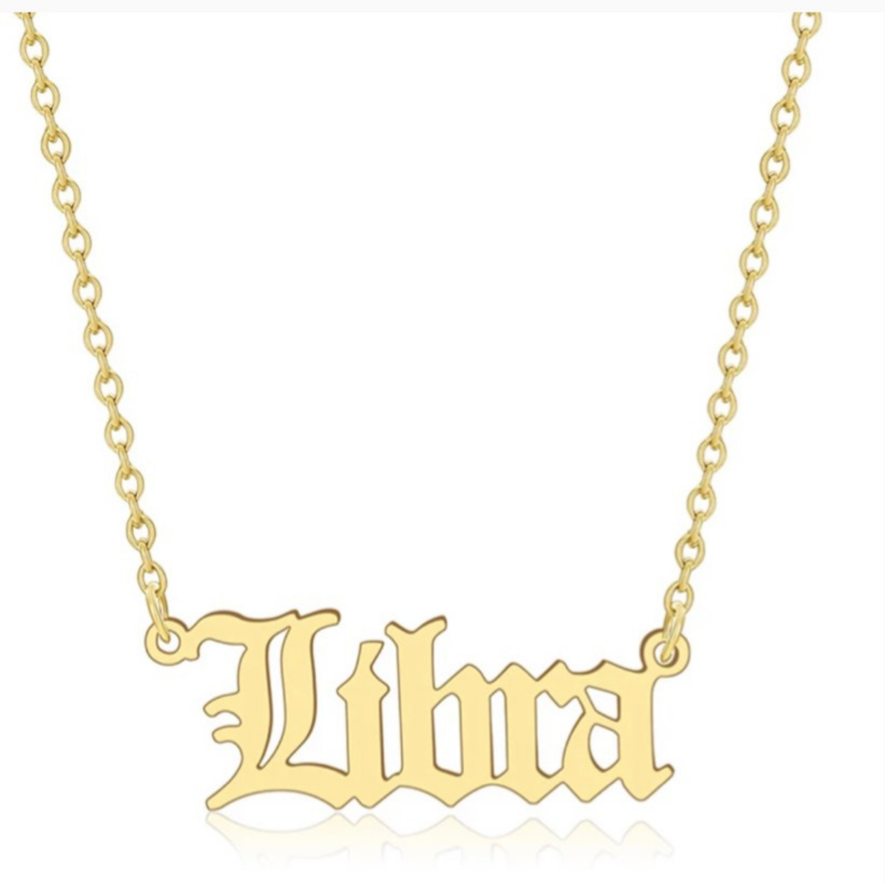 Jency Zodiac Necklace Libra (Gold)
