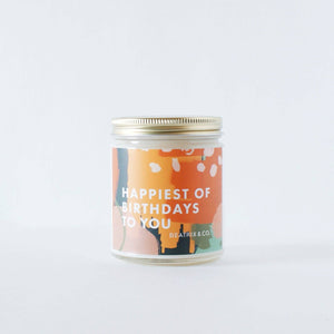 HAPPIEST OF BIRTHDAYS TO YOU 9OZ CANDLE