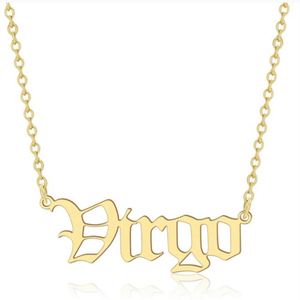 Jency Zodiac Necklace Virgo (Gold)