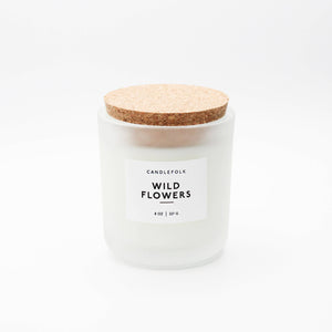 Wild Flowers - Tumbler Soy Candle: 8 oz