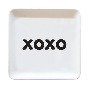 Trinket Dishes-  XOXO (Saying)