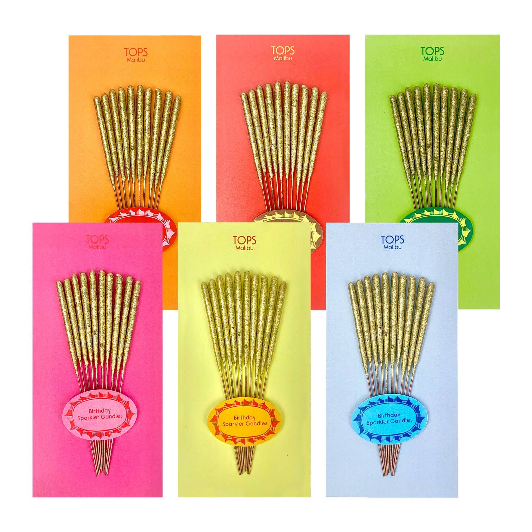 Sparklers - Mini Birthday Asst. Color