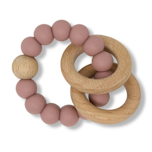 Ring Teether Color: Blush