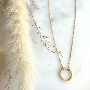 Jane Open Circle Necklace