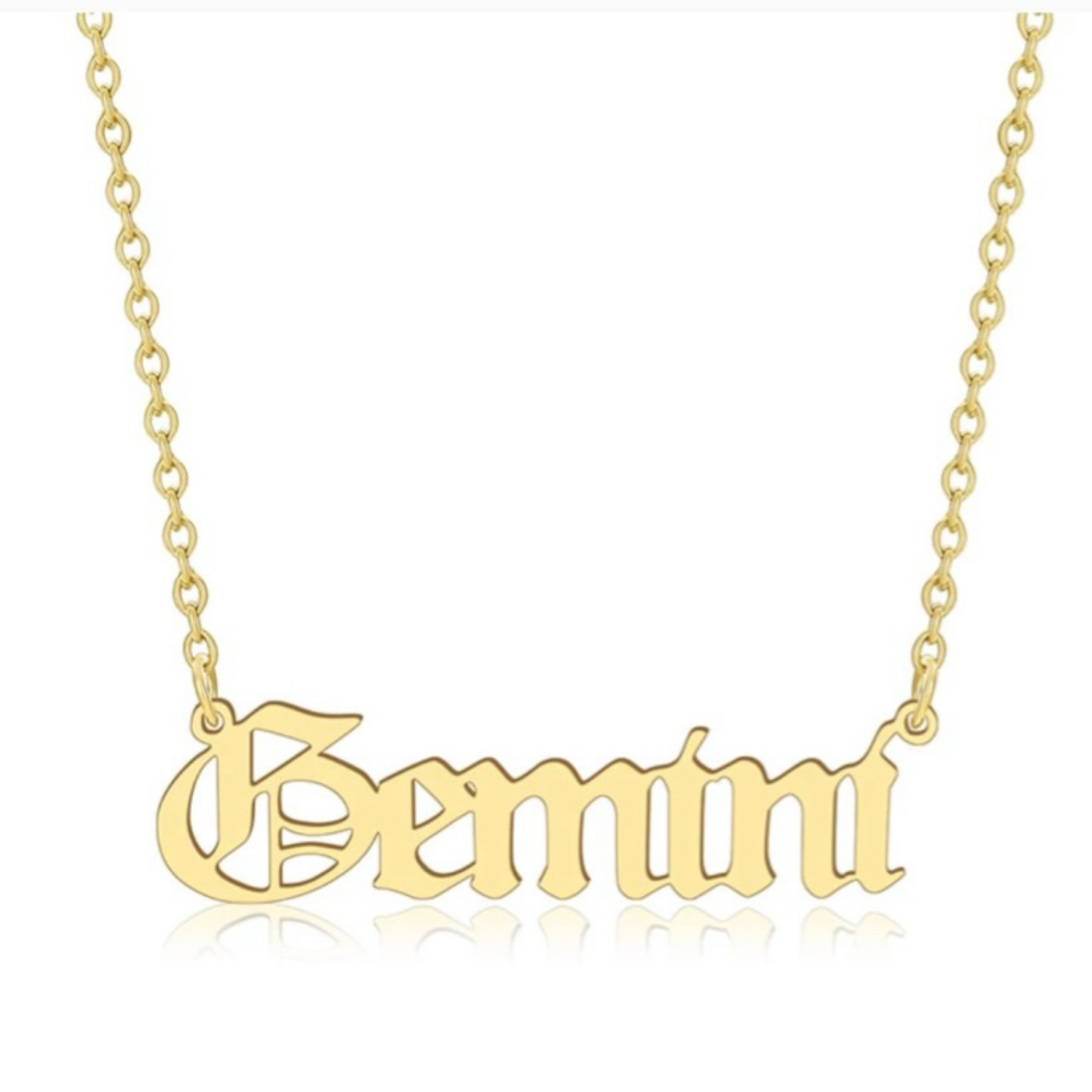 Jency Zodiac Necklace Gemini (Gold)