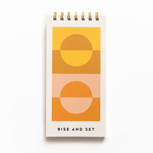 Rise & Set Notepad/Journal