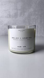 Soy Wax Candle | Relax and Unwind