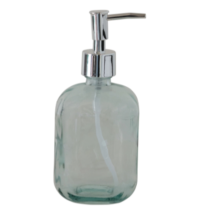 Glass Bottle Soap Dispenser
