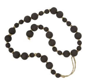 Wooden Prayer Beads, Coffee
