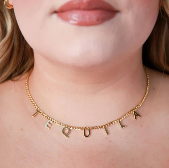 Tequila necklace