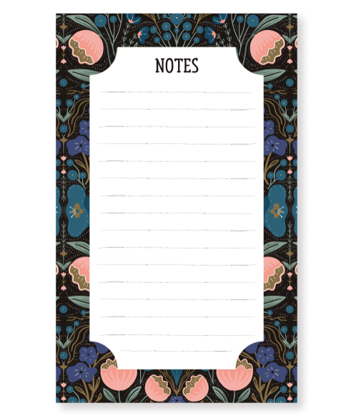 Night Flowers Notepad