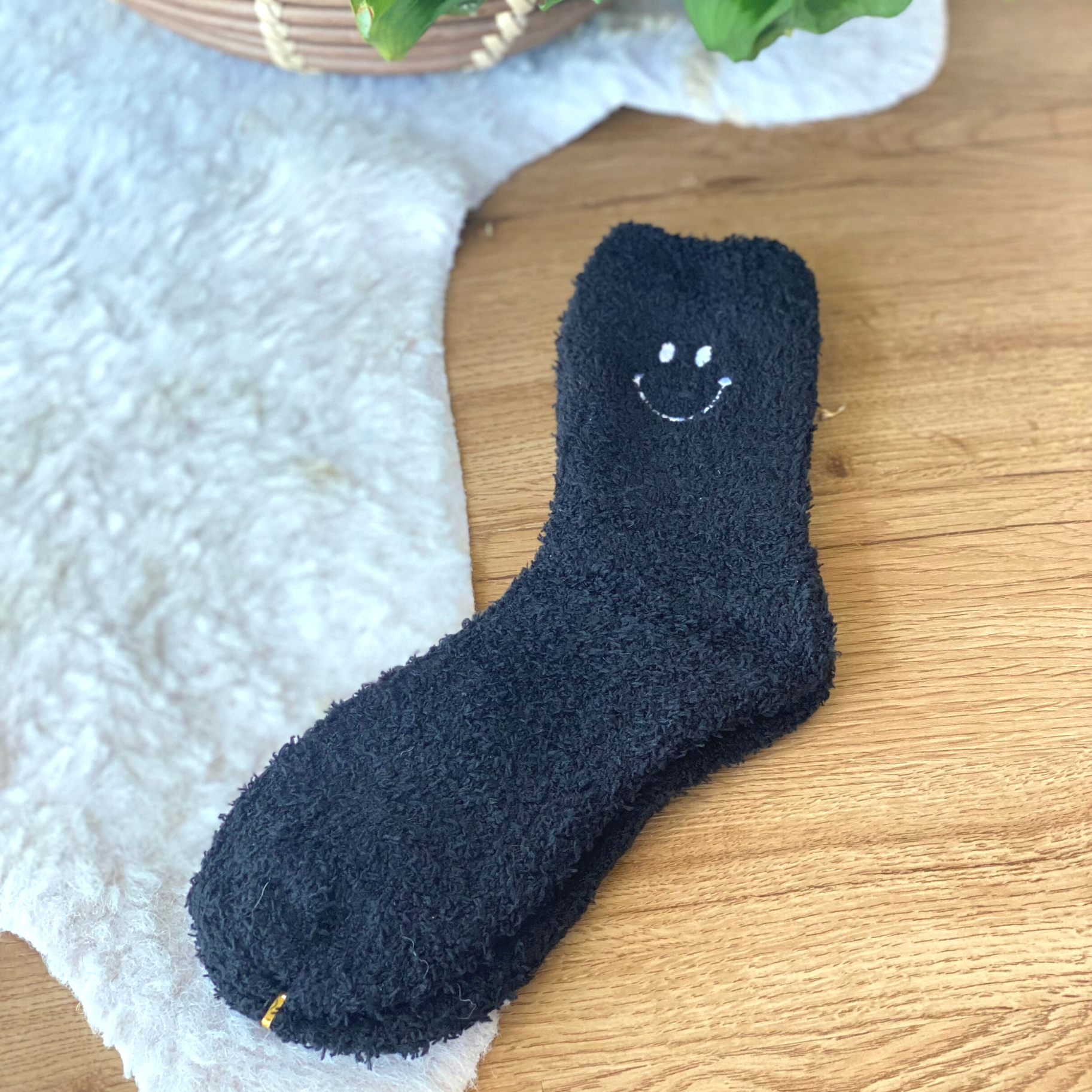 Fuzzy Socks - Black